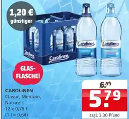Getränke Quelle Carolinen classic, medium, naturell Angebot