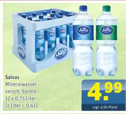 Getränke Arena Salvus mineralwasser Angebot