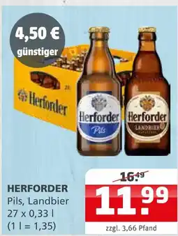 Getränke Quelle Herforder pils Angebot
