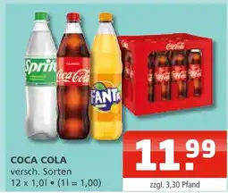 Getränke Oase Coca cola sprite Angebot