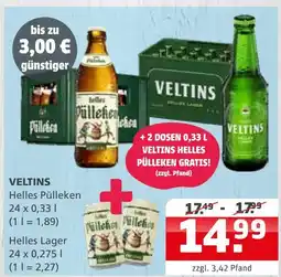 Getränke Quelle Veltins helles pülleken Angebot