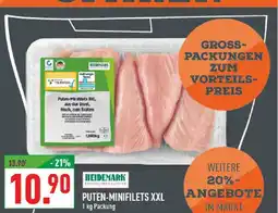 Marktkauf Heidemark puten-minifilets xxl Angebot