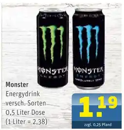 Getränke Arena Monster energydrink Angebot