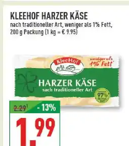 Marktkauf Kleehof harzer käse Angebot