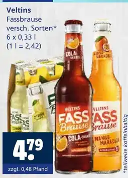 Getränkewelt Veltins fassbrause cola Angebot