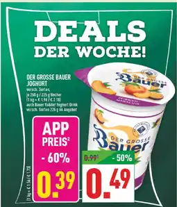 Marktkauf Bauer der große bauer joghurt Angebot