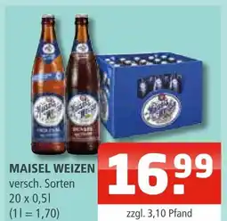 Getränke Oase Maisel weizen Angebot