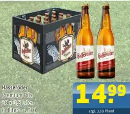 Getränke Arena Hasseröder premium pils Angebot