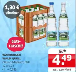 Getränke Quelle Warburger wald quell classic Angebot