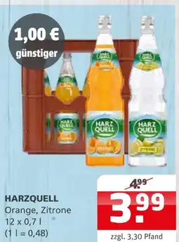 Getränke Quelle Harzquell orange Angebot