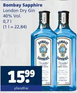 Getränkewelt Bombay sapphire london dry gin Angebot