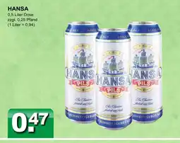 Getränkeparadies Gefromm Hansa pils Angebot