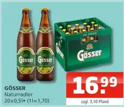 Getränke Oase Gösser naturradler Angebot