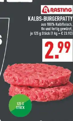 Marktkauf Rasting kalbs-burgerpatty Angebot