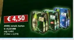 Getränke Quelle Jever versch. sorten Angebot