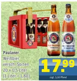 Getränke Arena Paulaner weißbier Angebot