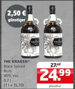 Getränke Quelle The kraken black spiced rum Angebot