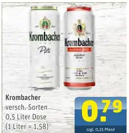 Getränke Arena Krombacher pils Angebot