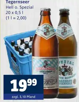 Getränkewelt Tegernseer hell Angebot