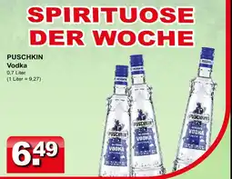 Getränkeparadies Gefromm Puschkin vodka Angebot