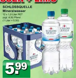 Getränkeparadies Gefromm Schlossquelle mineralwasser classic Angebot
