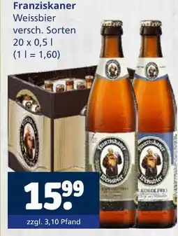 Getränkewelt Franziskaner weissbier Angebot