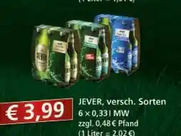 Getränkeparadies Gefromm Jever jever, versch. sorten Angebot