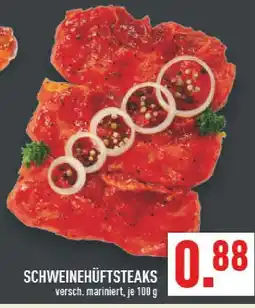 Marktkauf Schweinehüftsteaks Angebot