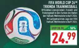 Marktkauf Fifa world cup 26 trionda trainingsball Angebot
