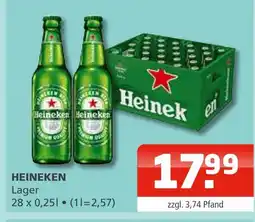 Getränke Oase Heineken lager Angebot