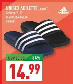 Marktkauf Adidas unisex adilette aqua Angebot