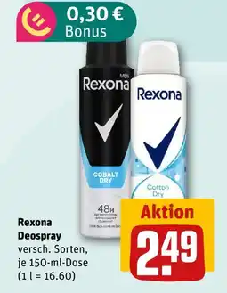 nahkauf Rexona deospray Angebot
