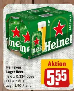 nahkauf Heineken lager beer Angebot