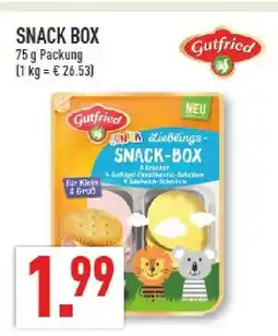 Marktkauf Gutfried snack box Angebot