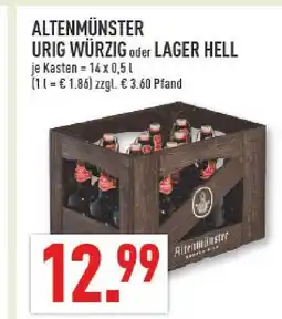 Marktkauf Altenmünster urig würzig Angebot