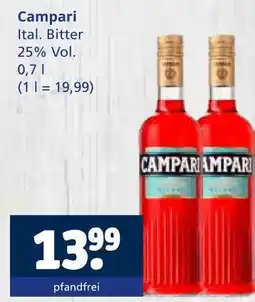 Getränkewelt Campari ital. bitter Angebot