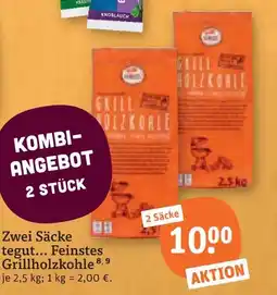 tegut Tegut feinstes grillholzkohle Angebot