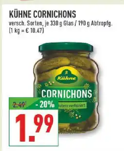 Marktkauf Kühne cornichons Angebot