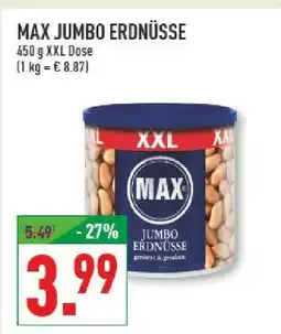 Marktkauf Max jumbo erdnüsse Angebot