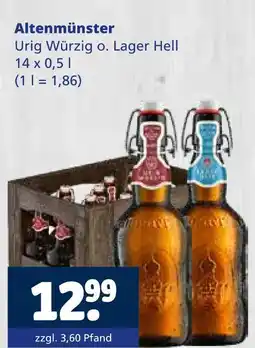 Getränkewelt Altenmünster urig würzig o. lager hell Angebot
