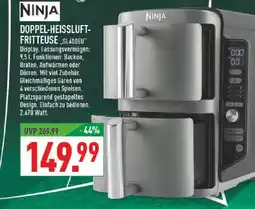 Marktkauf Ninja doppel-heißluft-fritteuse Angebot
