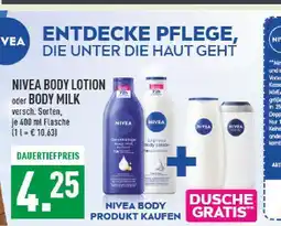 Marktkauf Nivea body lotion Angebot