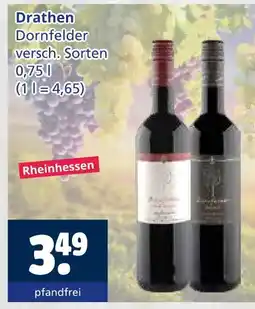 Getränkewelt Drathen dornfelder Angebot