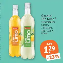 tegut Granini die limo Angebot