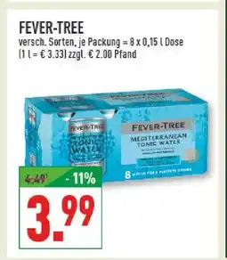Marktkauf Fever-tree mediterranean tonic water Angebot
