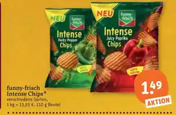 tegut Funny-frisch intense chips Angebot