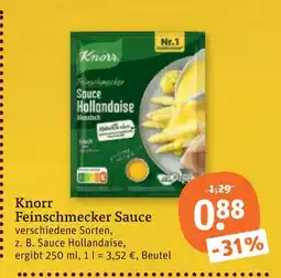 tegut Knorr feinschmecker sauce Angebot