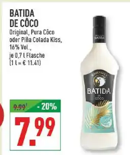 Marktkauf Batida batida de côco original Angebot
