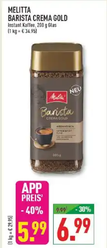 Marktkauf Melitta barista crema gold Angebot