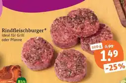tegut Rindfleischburger Angebot